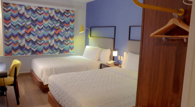 Четырёхместный номер Standard Tru By Hilton Puebla Angelopolis