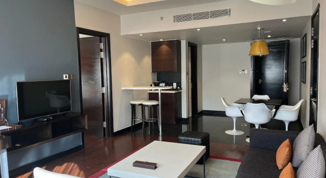 1 soveværelse i juniorsuite Le Meridien Thimphu