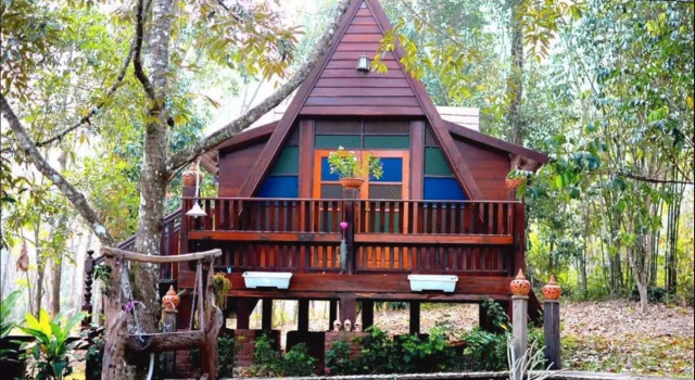 Rabbit Habitat Homestay, Забронировать Отель Отели На Йай Ам с парковкой, Парковка