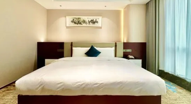 Двухместный люкс с видом на реку Hejiangting Hanwen Hotel