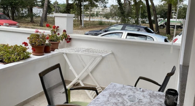 Студия Economy Studio Apartments with Terrace near Sea - Angelas Apartments