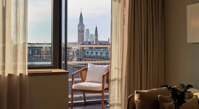 Двухместный номер Skyline с балконом 1 Hotel Copenhagen