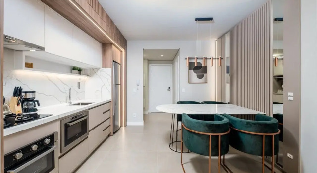 Апартаменты Duplex Design em Jurerê, Garagem e Churrasq JPR211