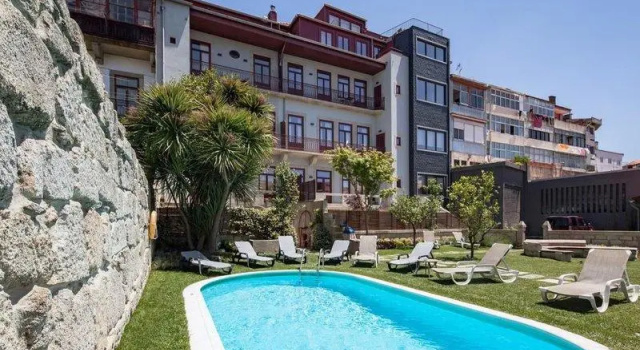 Кровать в общем номере Дуплекс Oporto Maison Alves da Veiga