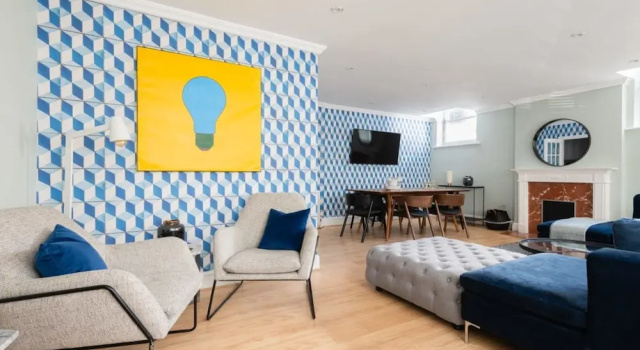 Коттедж The Kensington Palace Mews - Bright Modern 6bdr House With Garage