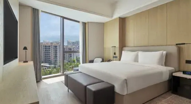 Двухместный люкс с 2 комнатами Hyatt Place Yantai Development Zone