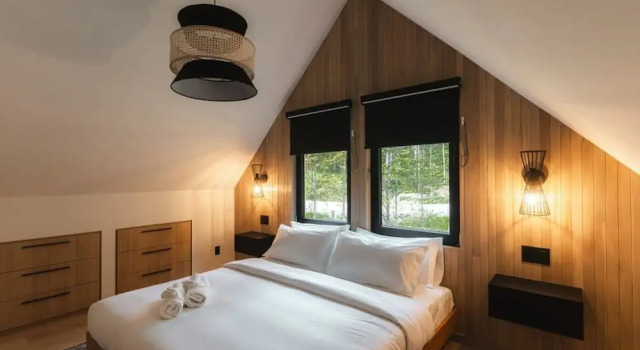 Naro Cabin in Laurentides, Rezervovat Rekreační dům Vesnice a turistické středisko Lac Supérieur 
