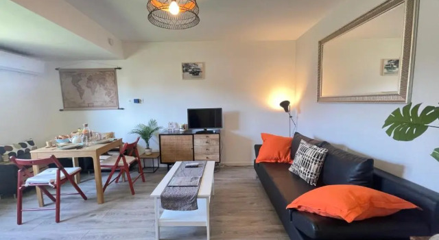 Апартаменты Glob'Trotteur Terrasse Centre-ville FastWifi