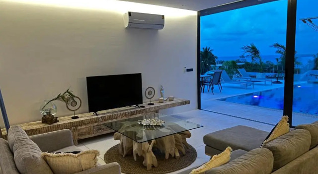 AURA AIR 1, pool & seaview villa, Choengmon 500m, Забронировать Вилла Виллы Южного Таиланда, Вилла