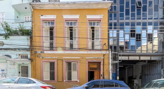 Rio Vibes Hostel - Hostel na Glória, AC, Social Vibe & Próximo a Lapa, Забронировать Хостел Отели Рио-де-Жанейро с завтраком, рядом с Арка Лаппа, Завтраки