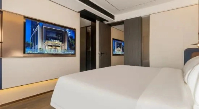 Люкс Executive Mehood Hotel (Liuzhou Wuxing Pedestrian Street Diwang Xintiandi Branch)
