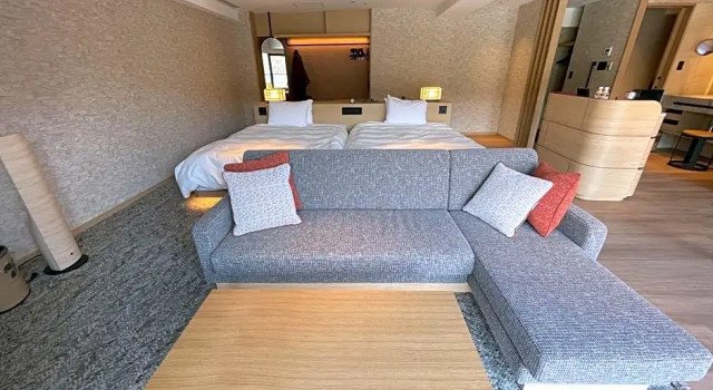 Двухместный номер Deluxe с видом на горы Kusatsu Now Resort Hotel