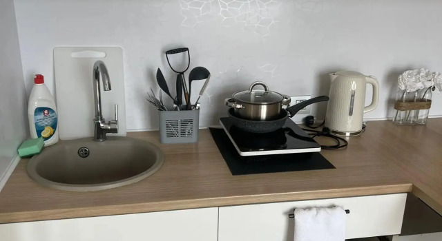 Студия Malina Apartment (Малина Апартмент) на улице Липовой Рощи 1 корпус 3
