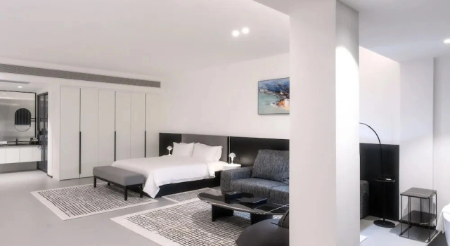 Двухместный люкс с видом на реку One Riviera Hotel and Residences