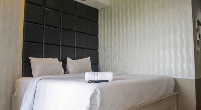 Minimalist Studio Apartment at Atria Residences with Pool View