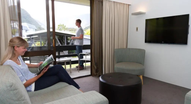 Двухместный люкс Superior Scenic Hotel Franz Josef Glacier