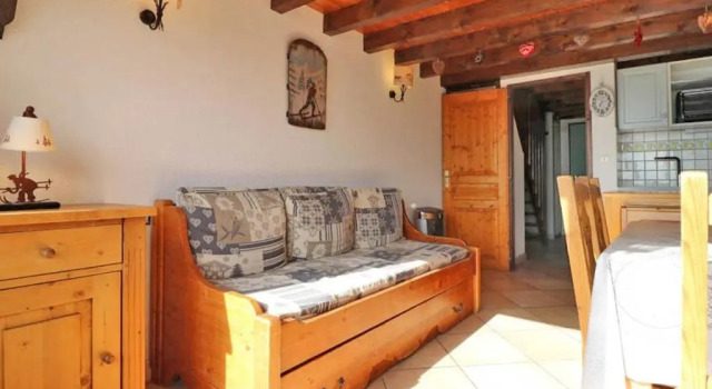Appartement Montvalezan-La Rosière, 3 pièces, 6 personnes - FR-1-398-558, Забронировать Апартаменты/квартира Отели Ла-Розьер с парковкой, рядом с Горнолыжный курорт Ла Розьер, Парковка