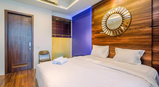 Homey Penthouse 3BR with Extra Room Kemang Village Apartment By Travelio, Buchen Sie Ferienwohnung Apartments in Mampang, Ferienwohnung