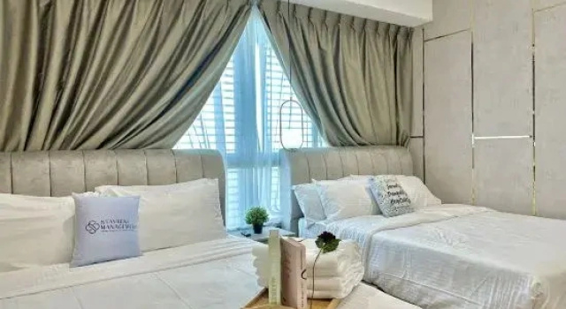 Двухместный люкс Comfort с 3 комнатами Iskandar Residences Nusajaya by Stayrene