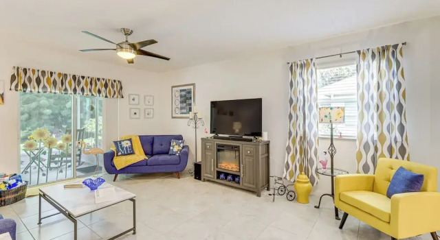 3 Mi to Dtwn Sebastian: Home w/ Furnished Patio!, Book Feriehus Villaer i Sebastian, Villa