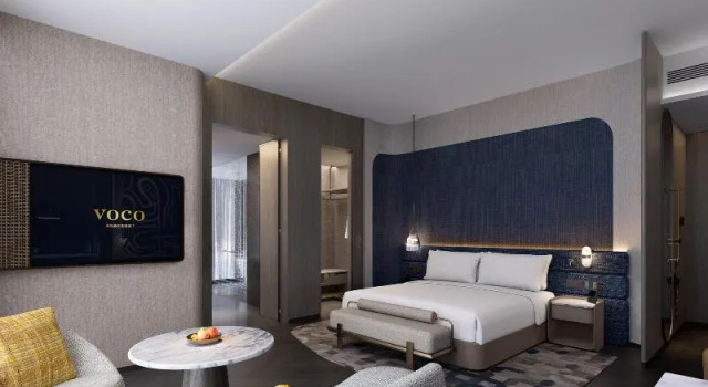 Двухместный люкс voco Suites Shenzhen Huanggang by IHG