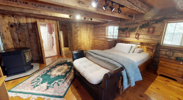 Stunning Apple Lane Log Cabin, Book Feriehus Sommerhuse i Monument Valley, Hytte