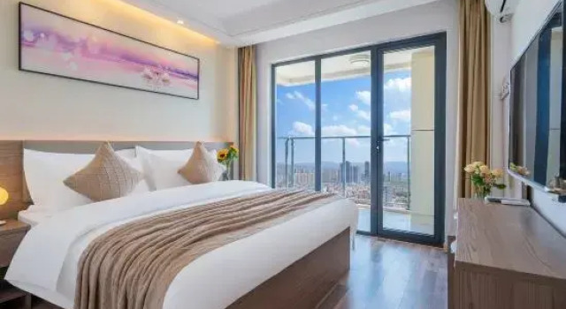 Люкс с 3 комнатами с видом на океан Dali Xiaozhu Apartment (Airport Road Bohai Branch)