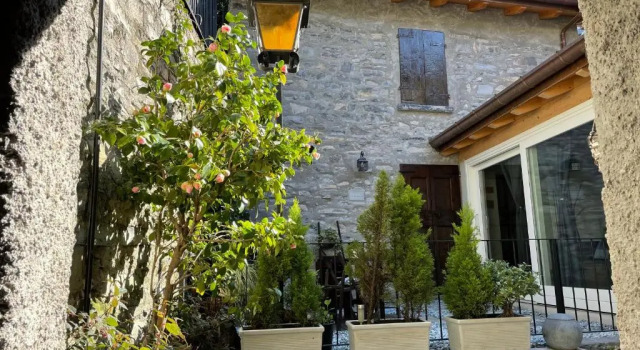 Апартаменты с видом на сад Il borghetto di Torno