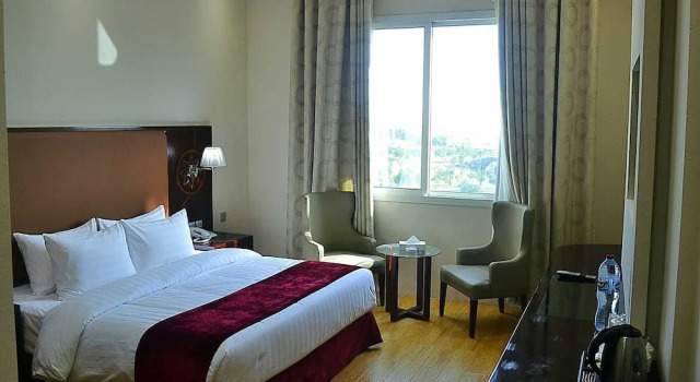 Habitación doble De lujo con vista al parque Palm Inn Hotel Doha