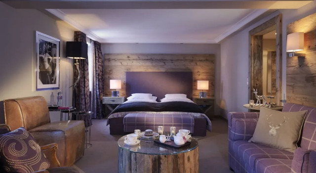 Двухместный номер Deluxe с видом на горы Hotel Arlberg Lech