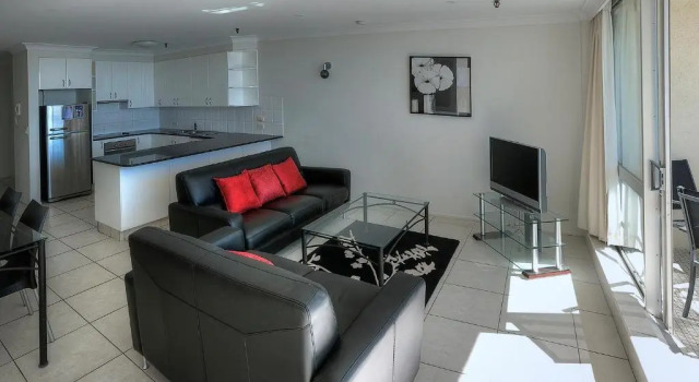 Апартаменты с 2 комнатами с видом на город Focus Apartments