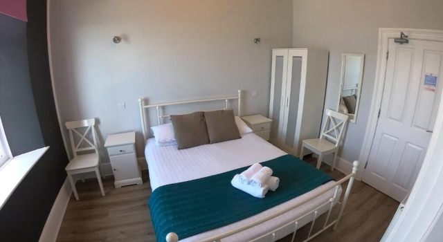 Komfort- dobbelt værelse med havudsigt Lundy House