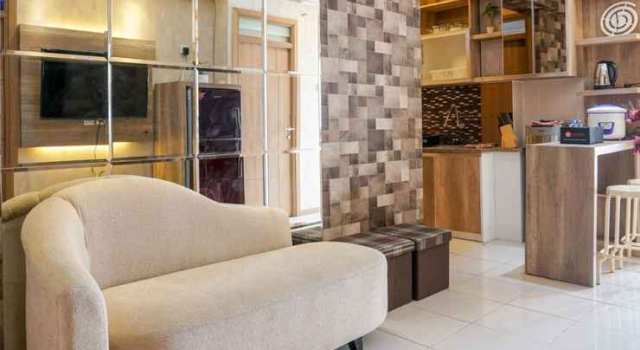 Comfy 3BR Apartment at Green Palm Residences By Travelio, Book Apartment Jakarta Jakarta Province