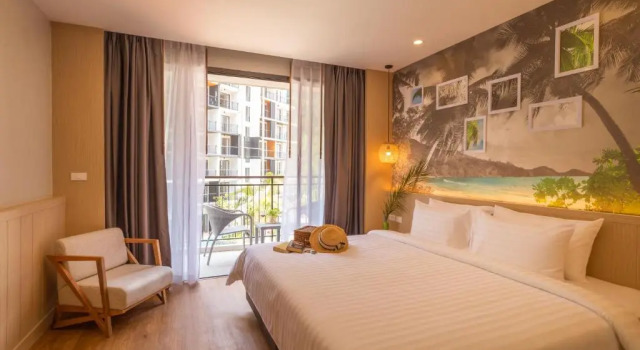 Двухместный номер Deluxe с видом на бассейн Sea Seeker Krabi Resort