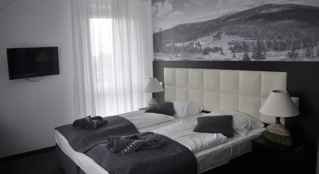Люкс Comfort с балконом Villa Karpacz, do centrum 900 m, dostępna dieta bezglutenowa z certyfikatem, celiakia
