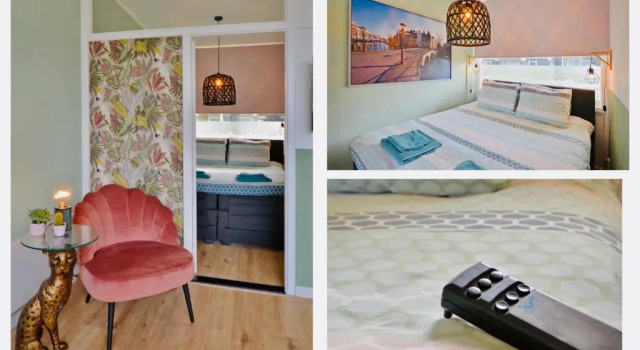 Апартаменты Amsterdam Beach Apartment 34, Private Garden
