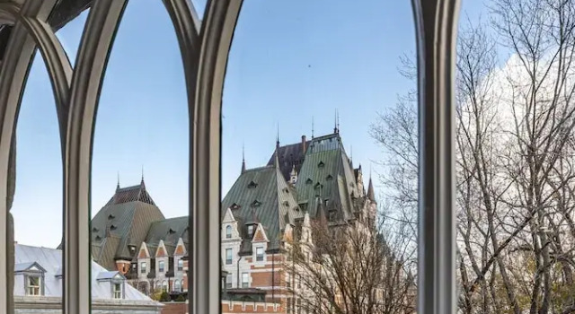 Номер Standard с видом на парк Hôtel Manoir Vieux-Québec