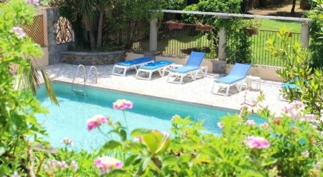 Appartement d'une chambre avec piscine partagee et jardin amenage a Sorbo Ocagnano a 4 km de la plage
