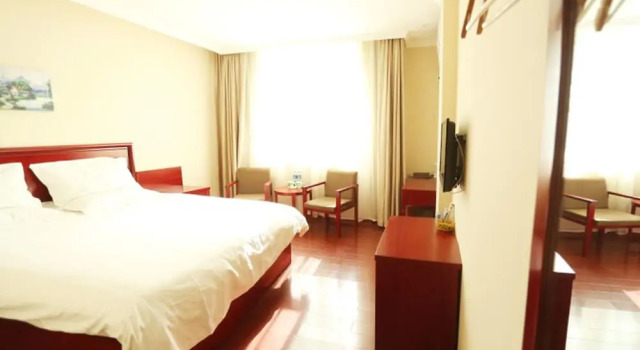 Двухместный номер Standard GreenTree Inn Anhui Fuyang Taihe South Xiyang Road Business Hotel