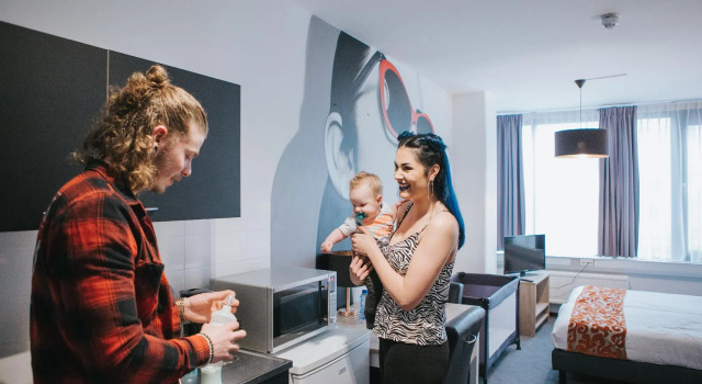 Двухместная студия Budget Amsterdam Teleport Hotel