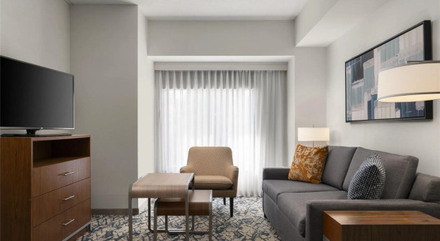 Люкс с 2 комнатами Homewood Suites by Hilton Boston Brookline-Longwood Medical