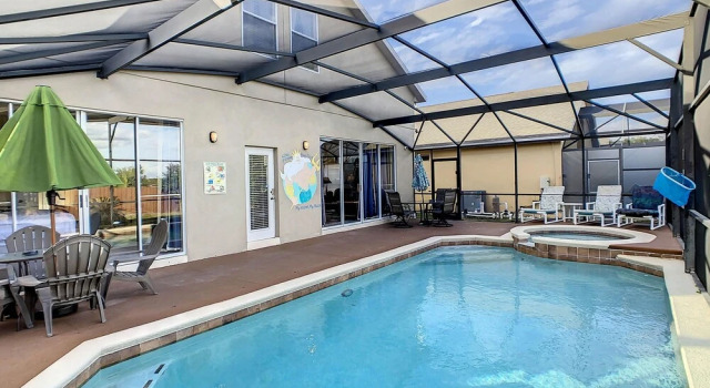 Коттедж Triton Vacation Pool Home Near Disney
