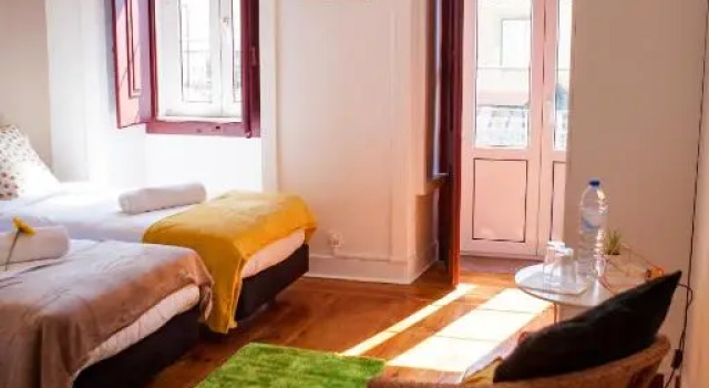Трёхместный номер Standard с красивым видом из окна Lx Center Chiado