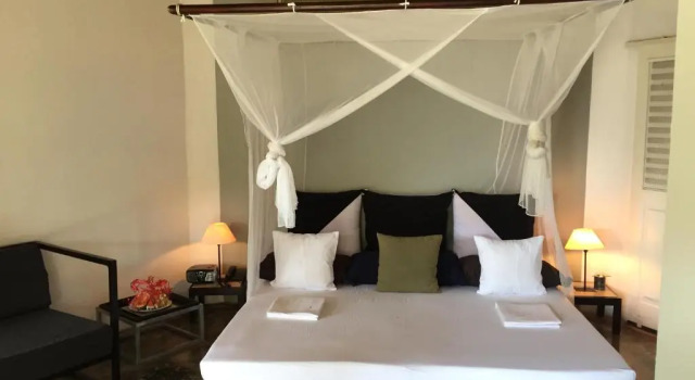 Люкс с видом на сад The Oasis Ayurveda Beach Resort