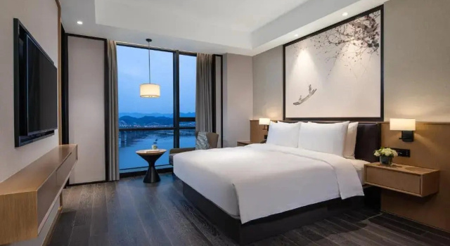 Двухместный люкс с видом на реку Fuzhou Mawei Yiho Hotel