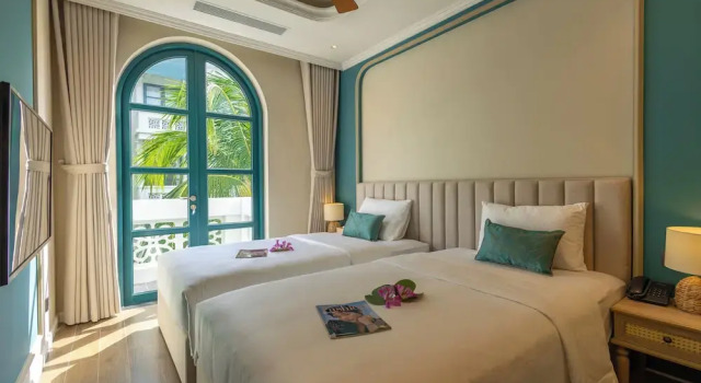 Двухместный номер Deluxe c 1 комнатой Stella Marina Boutique Hotel