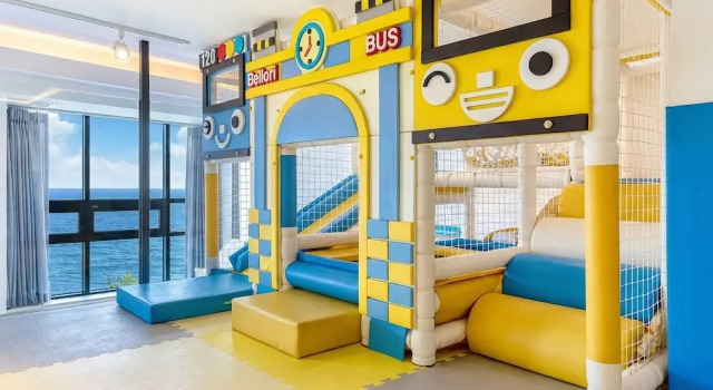 Номер Standard c 1 комнатой с балконом Goseong Belossi Ayajin Kids Poolvilla