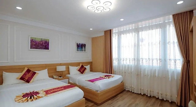 Семейный номер Superior Sweet Lavender Hotel - Ngay chợ đêm Đà Lạt