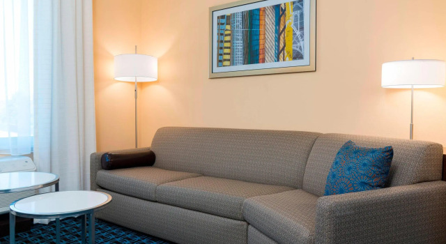 Двухместная студия Fairfield Inn & Suites by Marriott West Monroe