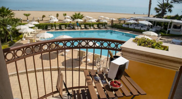 Двухместный номер Superior с красивым видом из окна Hotel Villa Romana